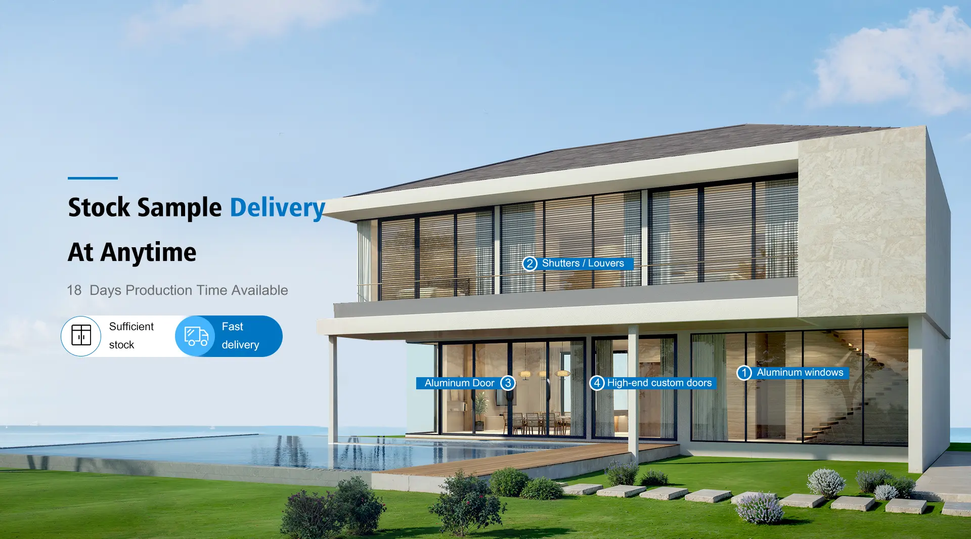 Çin Alüminium Windows İstehsalçısı