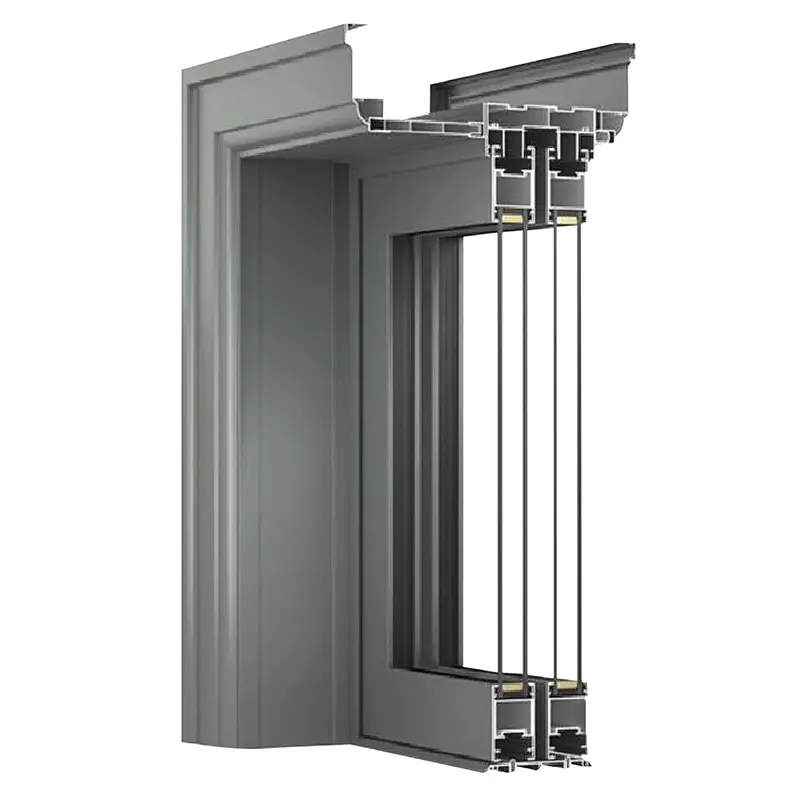 130mm dərinliyinin sürüşmə qapısı